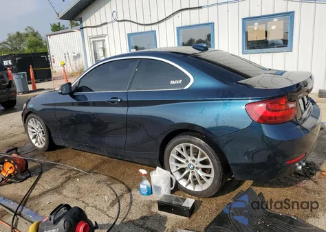 2015 BMW 228 Xi z USA, uszkodzony, nr VIN WBA1F7C5XFVX95456